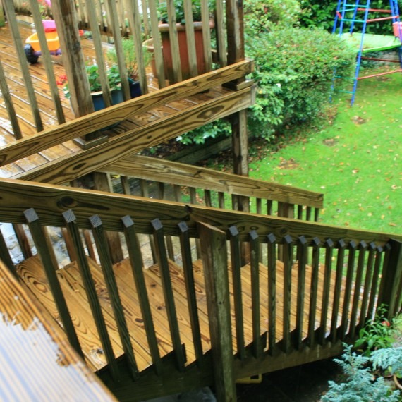 Timber decking for your garden